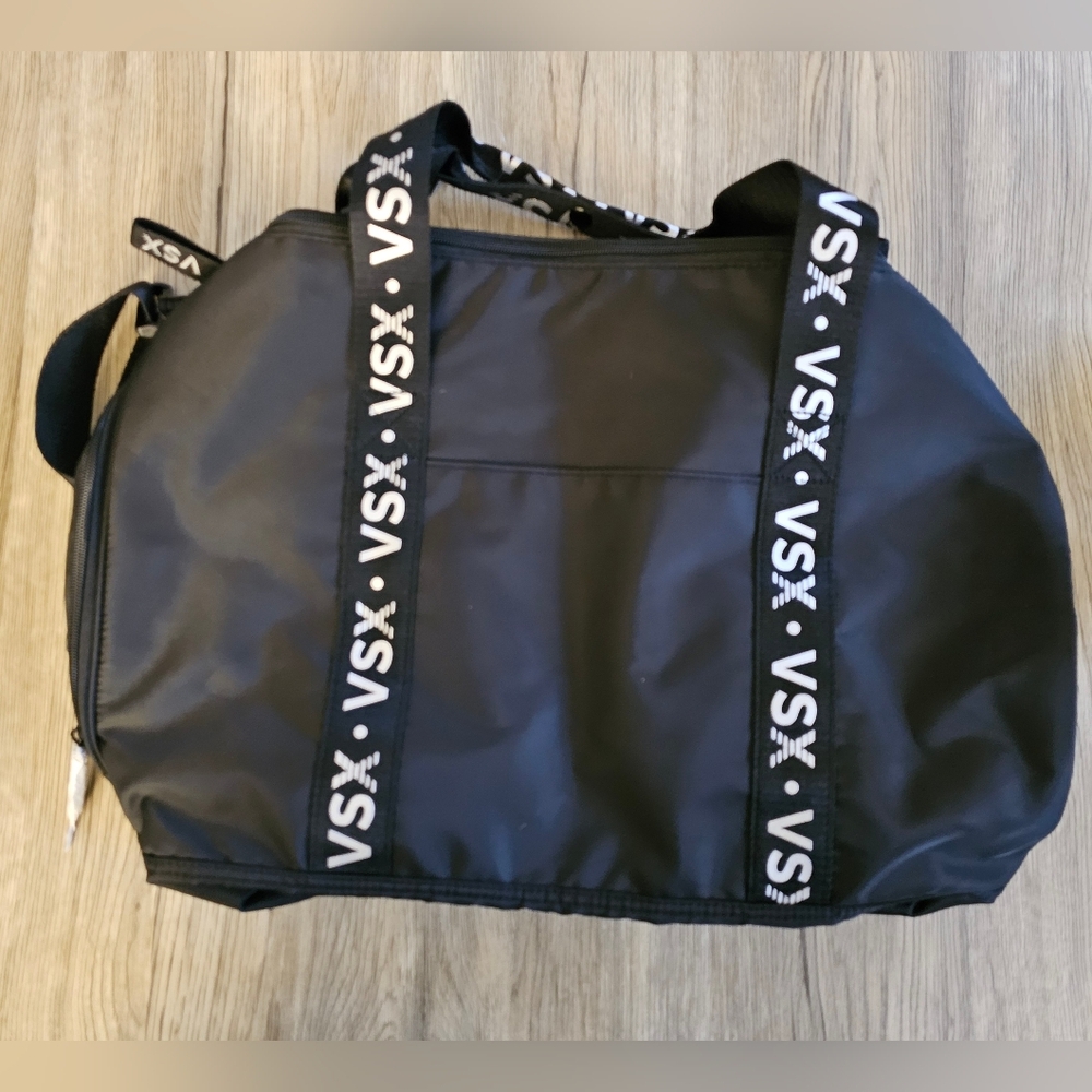 Victoria's Secret VSX Black Sport Logo Weekender Tote Bag